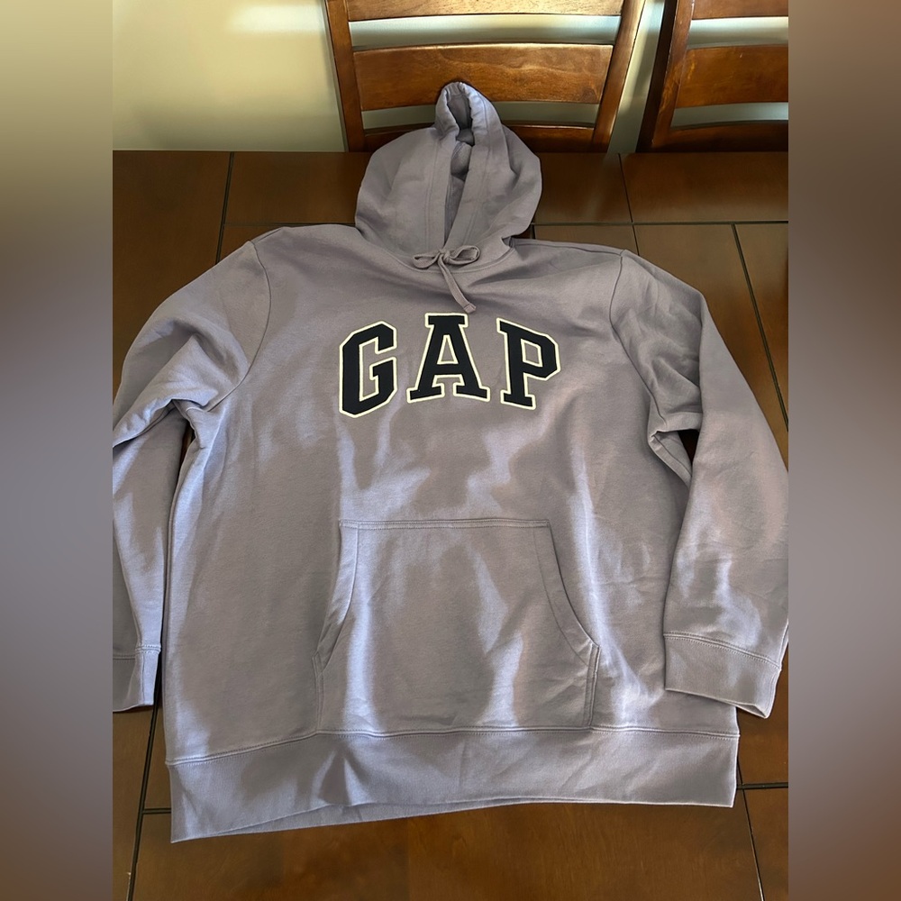 Lilac GAP Logo Hoodie